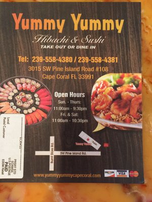 Menu photo 8 Yummy Yummy Cape Coral, FL Menu photo 8 Yummy Yummy Cape Coral, FL