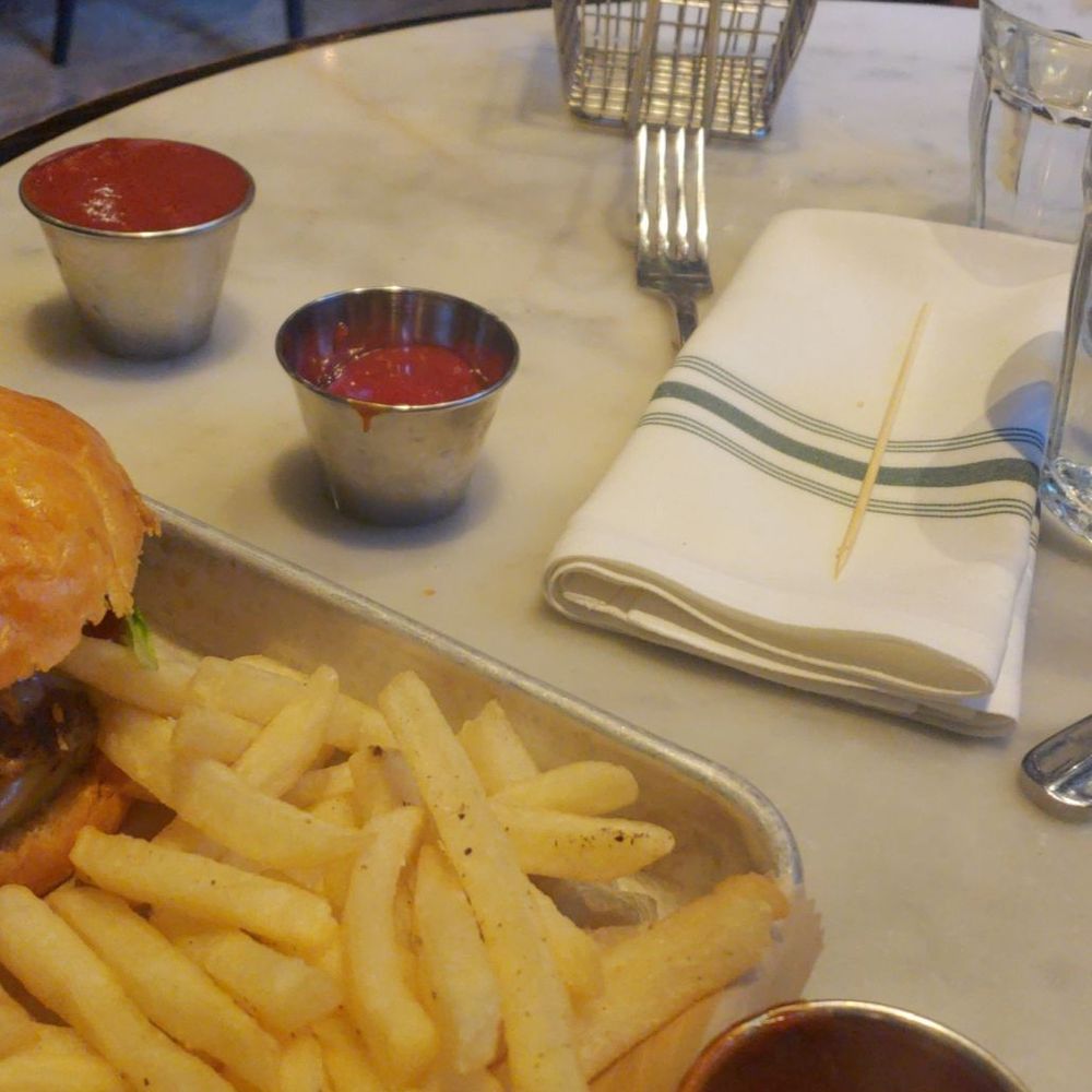 The Commoner - There was various things on the menu the waiter said wasnt being served today. I asked for BBQ sauce times and was brought ketchup. - New American Near Me - Pittsburgh, Pennsylvania The Commoner - There was various things on the menu the waiter said wasnt being served today. I asked for BBQ sauce times and was brought ketchup. - New American Near Me - Pittsburgh, Pennsylvania
