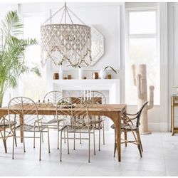 Gallerie Noir - Miami - Shop new for June- macrame Chandelier available online at GallerieNoir.com