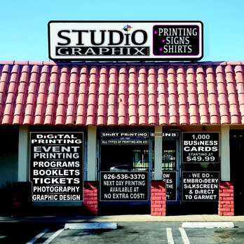Studio Graphix - Our Location - Printing Services Near Me - La Puente, California