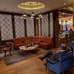 Odette's - Front lounge before entering bar area
