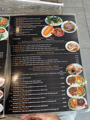 Menu photo 8 Pho Saigon Katy, TX