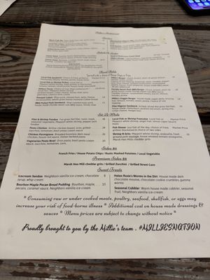 Menu photo 1 Millies Restaurant Daytona Beach Shores, FL
