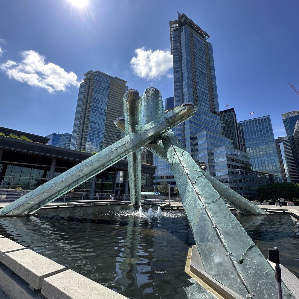 Olympic Cauldron - Public Art Near Me - Vancouver, British Columbia Olympic Cauldron - Public Art Near Me - Vancouver, British Columbia