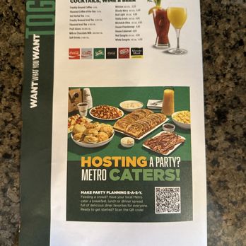 Metro Diner - Menu - American Near Me - Fredericksburg, Virginia