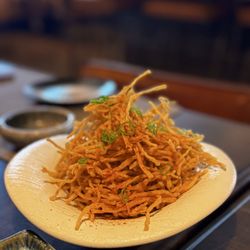 NAZO Japanese Cuisine - Enoki chips