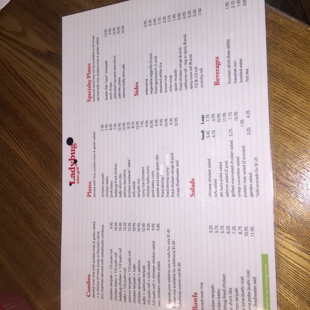 Ladybug Café - Japanese Near Me - Gardena, California Ladybug Café - Japanese Near Me - Gardena, California