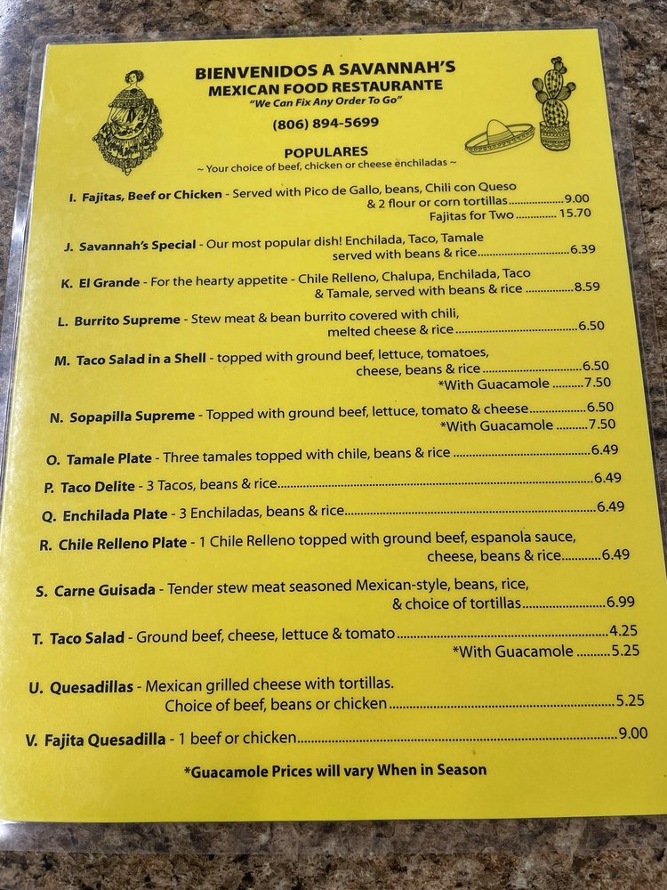 Savannah's Restaurant Logo