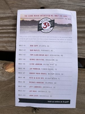 3's Greenville - Golf and Grubhouse by null