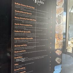 Chef Kenny's Kitchen - Menu