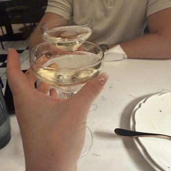 Maeva - Complementary champagne for our anniversary - Modern European Near Me - Gilbert, Arizona