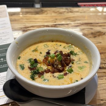 The Busted Cup - Drunken potato soup - Breweries Near Me - Burlington, Iowa