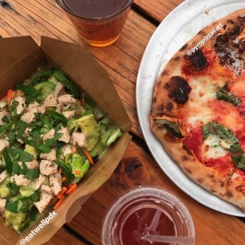Eat Well - Build my own... basically the  Green Machine Bowl with kale, cilantro, lime, carrots, avocado, pineapple, and chicken. - Food Trucks Near Me - Portland, Oregon