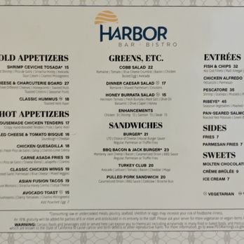 Harbor Bar & Bistro - Dinner - Sports Bars Near Me - Redondo Beach, California