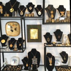 Vintage costume jewelry from the 1960s and 70s.