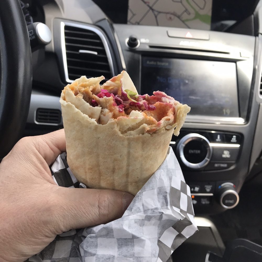 Viva Shawarma - Chicken Shawarma wrap a little thin - Mediterranean Near Me - North York, Ontario