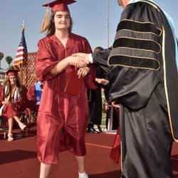 Ocean View High School - Me graduating high school