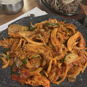 Hangang - kimchi and spicy pork - Korean Near Me - Honolulu, Hawaii