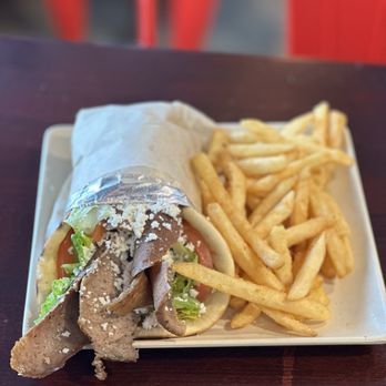 The Great Greek Mediterranean Grill - Bend, OR - Great lunch combo - fresh Great Greek, fries & a drink. Food was hot and delicious served with exceptional service. - Middle Eastern Near Me - Bend, Oregon The Great Greek Mediterranean Grill - Bend, OR - Great lunch combo - fresh Great Greek, fries & a drink. Food was hot and delicious served with exceptional service. - Middle Eastern Near Me - Bend, Oregon