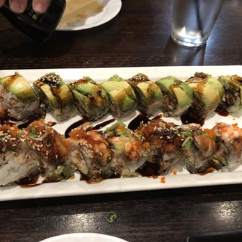 Senro Sushi - Carnival roll and Caterpillar roll - Sushi Bars Near Me - San Jose, California Senro Sushi - Carnival roll and Caterpillar roll - Sushi Bars Near Me - San Jose, California