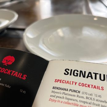 Benihana - Menu and grill - Japanese Near Me - Edison, New Jersey