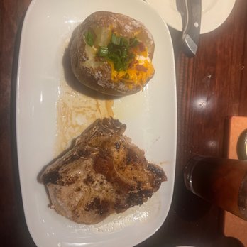 LongHorn Steakhouse - Cowboy Pork Chops - Steakhouses Near Me - Triadelphia, West Virginia