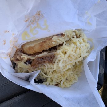 Chellas Arepa Kitchen - Pernil Arepa: honest roasted pulled pork - Venezuelan Near Me - Lancaster, Pennsylvania