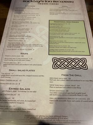 Menu photo 2 Buckley's Inn Between Hampton Bays, NY