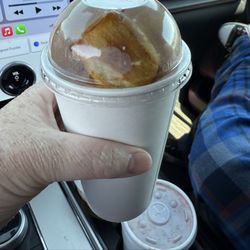 Pretzel bites cup