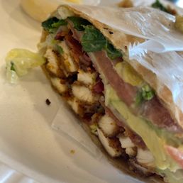 Open field with avocado provolone mayo on a wrap but instead of beef I asked for chicken cutlet!! Try it out!! Open field with avocado provolone mayo on a wrap but instead of beef I asked for chicken cutlet!! Try it out!!
