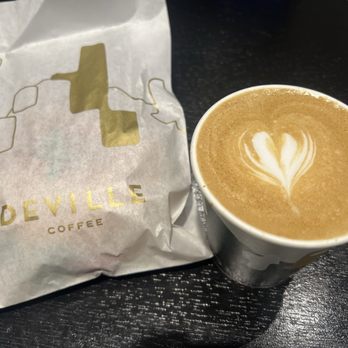 Deville Coffee - Flat white - Cafes Near Me - Vancouver, British Columbia
