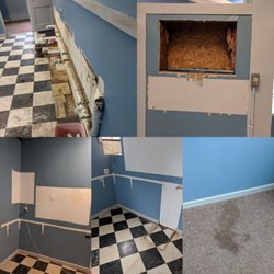 Jimmy D's cutting Edge - This is How Jim Dalzell of Jimmy D's Cutting Edge left our place after he moved out.