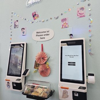 Senpai's Cafe - Order kiosk - Bubble Tea Near Me - Roseville, California Senpai's Cafe - Order kiosk - Bubble Tea Near Me - Roseville, California