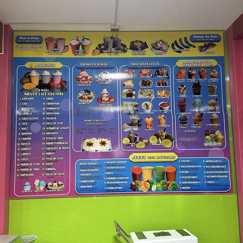 Baja Ice Cream - Menu - Desserts Near Me - Fairfield, California