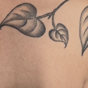 Trilllogy Tattoo And Piercing - Clavicle leaf and vine - Tattoo Near Me - Oakland, California Trilllogy Tattoo And Piercing - Clavicle leaf and vine - Tattoo Near Me - Oakland, California