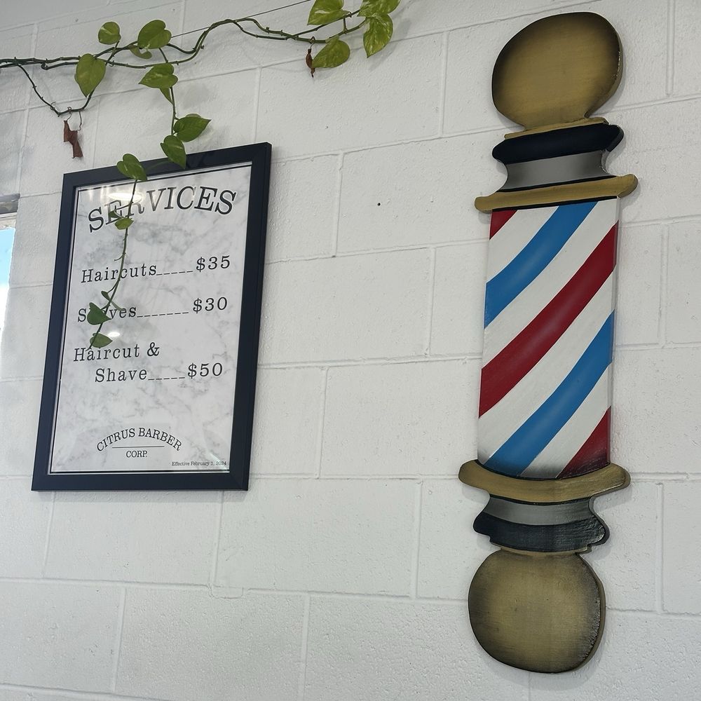 Citrus Barber - Prices in summer of 2025 - Barbers Near Me - Redlands, California Citrus Barber - Prices in summer of 2025 - Barbers Near Me - Redlands, California