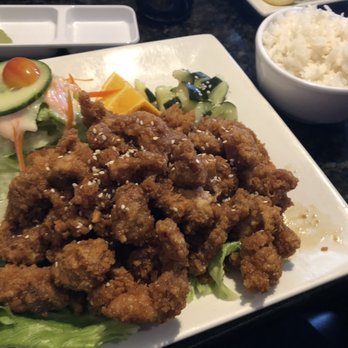 Hisui Sushi - Dinner Entree - Sesame Chicken - Japanese Near Me - Folsom, California