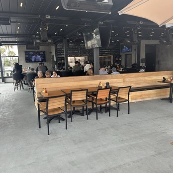 Finney's Crafthouse - Oceanside - Upstairs patio. - New American Near Me - Oceanside, California