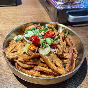 FIG's Corner - Crispy Pork Intestine IG: snacks_with_steph - Asian Fusion Near Me - Los Angeles, California