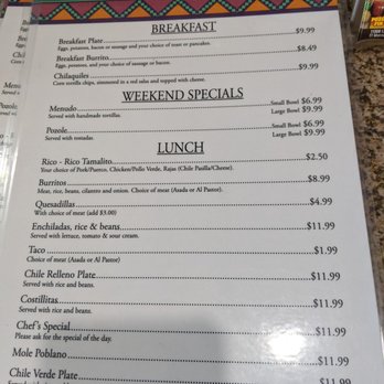 Cafe Tizon - Menu - Mexican Near Me - El Monte, California
