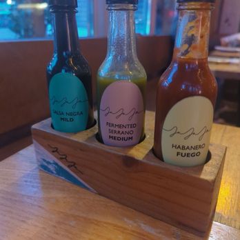 Jajaja Mexicana - Flight of hot sauces - Mexican Near Me - New York, New York
