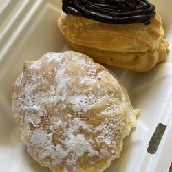 Utica Pizza Company - Cream puff and eclaire