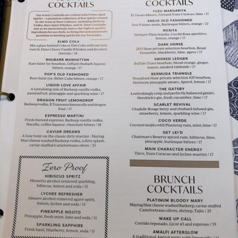 Harry & Izzy's - Cocktail menu - Seafood Near Me - Phoenix, Arizona Harry & Izzy's - Cocktail menu - Seafood Near Me - Phoenix, Arizona