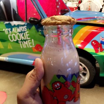 Cookie Time - Chocolate milk with mini chocolate chunk cookie - Bakeries Near Me - Queenstown, OTA