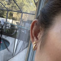 Orlando Body Piercing - If you zoom in you can make out the design, but the location is perfect!