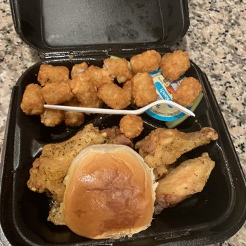 Zesto - Lemon pepper 6-pice wing meal with tots and celery sticks - Fast Food Near Me - Atlanta, Georgia Zesto - Lemon pepper 6-pice wing meal with tots and celery sticks - Fast Food Near Me - Atlanta, Georgia