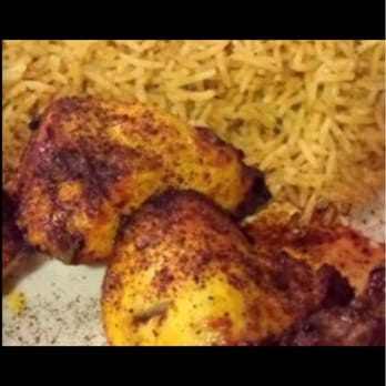 Khyber Pass Kabob - Juicy Chicken Kabob try some chutney also with the Tasty Rice. - Afghan Near Me - Dublin, California