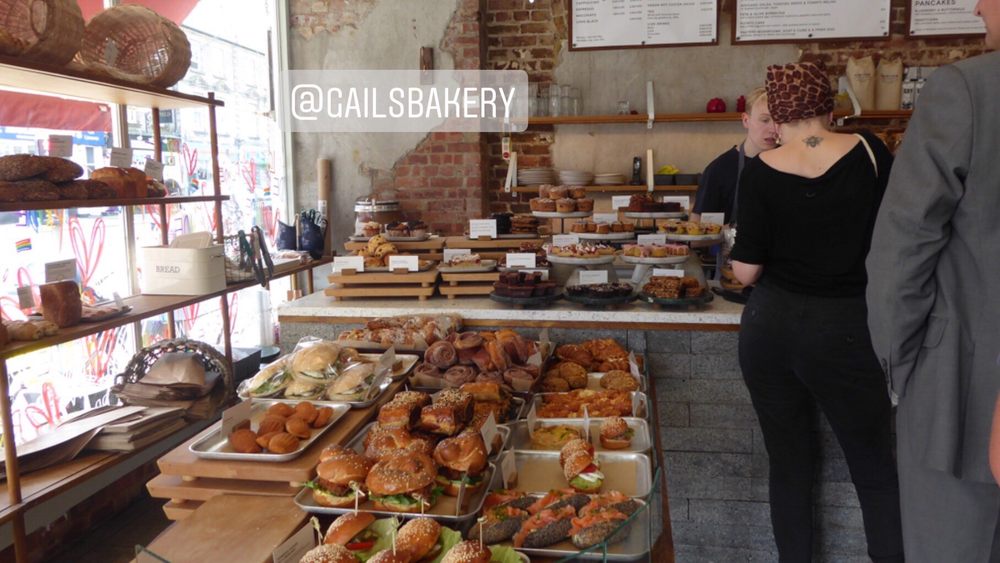 GAIL’S BAKERY HOVE 157 Church Road, Hove, United Kingdom Bakeries