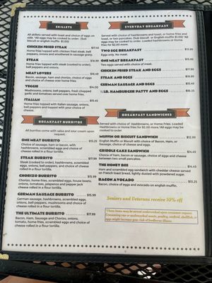 Menu photo 2 The Busy Bee Diner Kennewick, WA Menu photo 2 The Busy Bee Diner Kennewick, WA