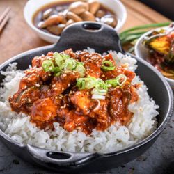 Mama's Kitchen at Your Market Sanford - Korean Spicy Pork